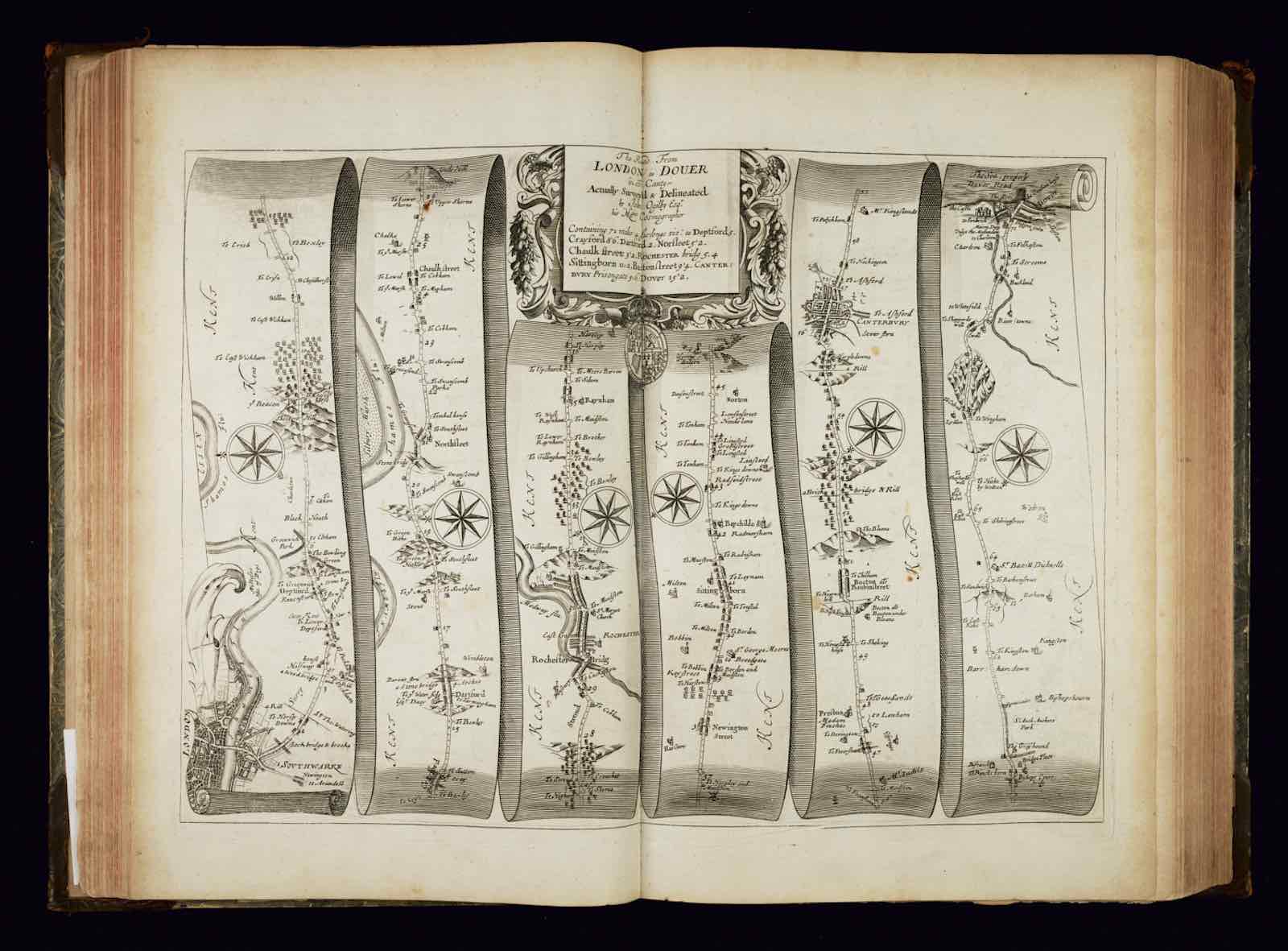 John Ogilby, Britannia, volume the first, London, 1675.