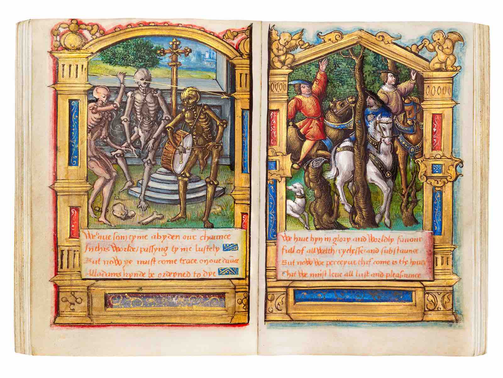 Book of Hours, use of Sarum. Manuscript in Latin and English on vellum, illuminated by Master of François de Rohan. France, Paris, dated 1532