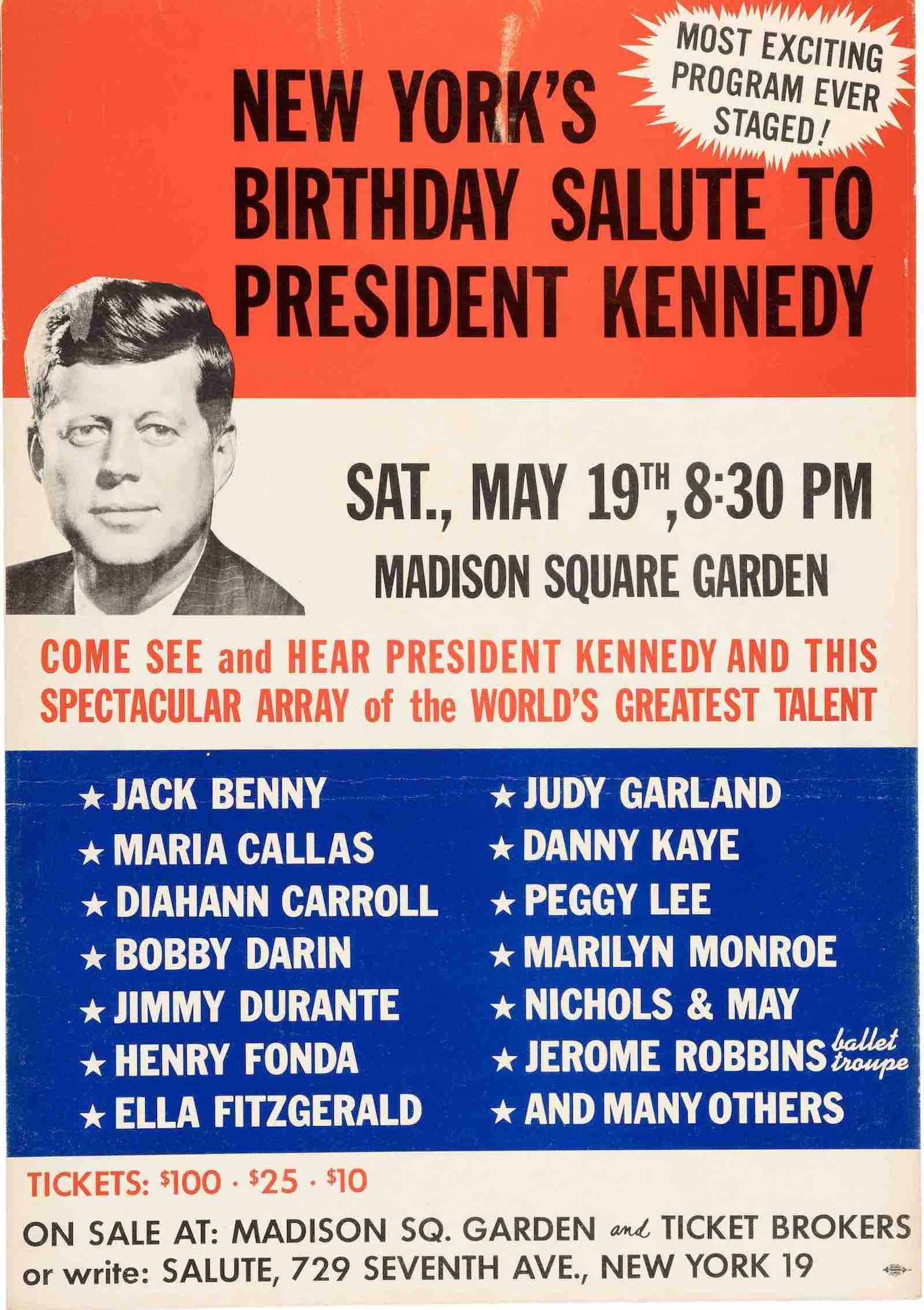 John F. Kennedy and Marilyn Monroe: Happy Birthday, Mr. President