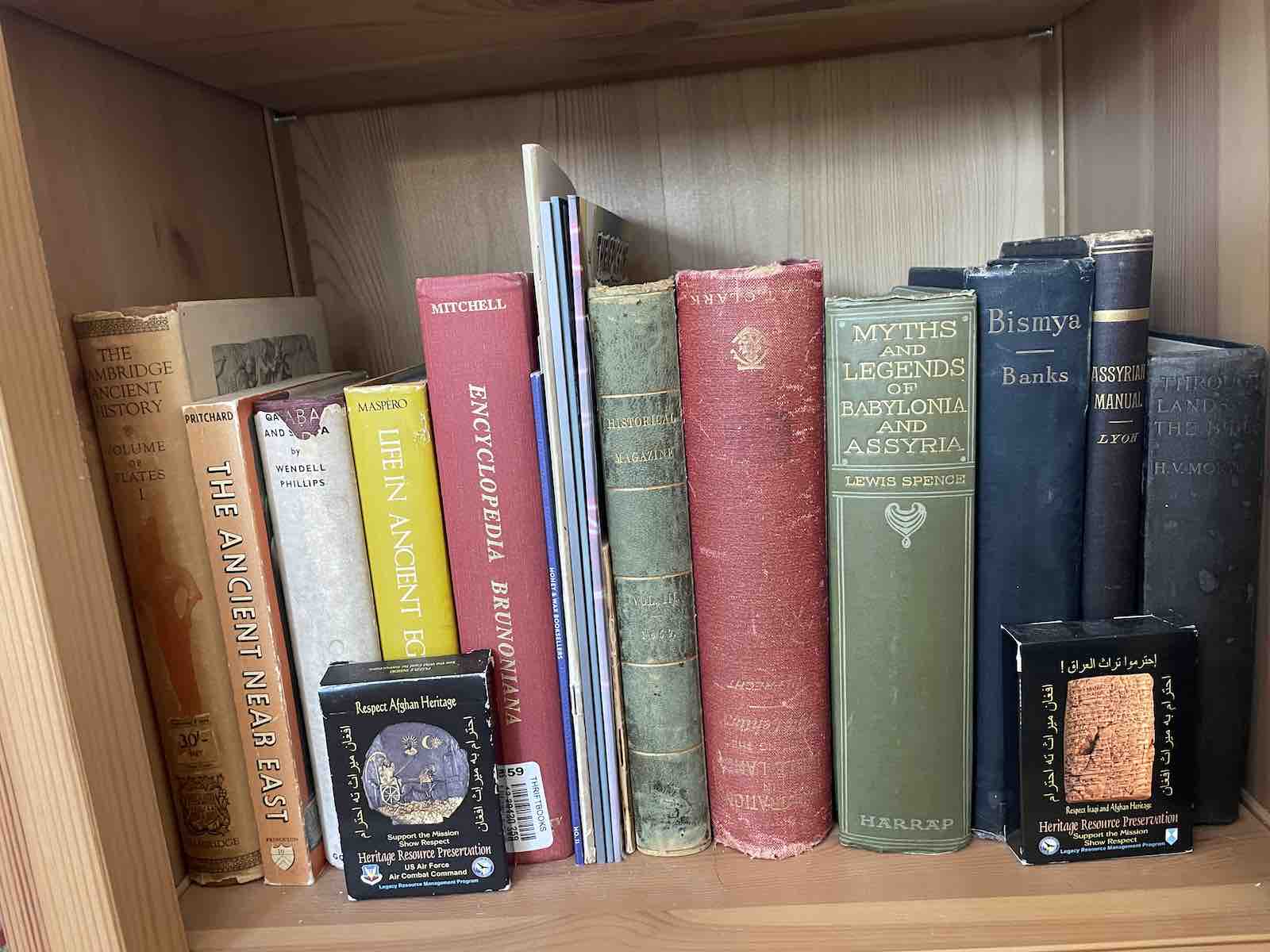 Items from Sara Mohr's collection