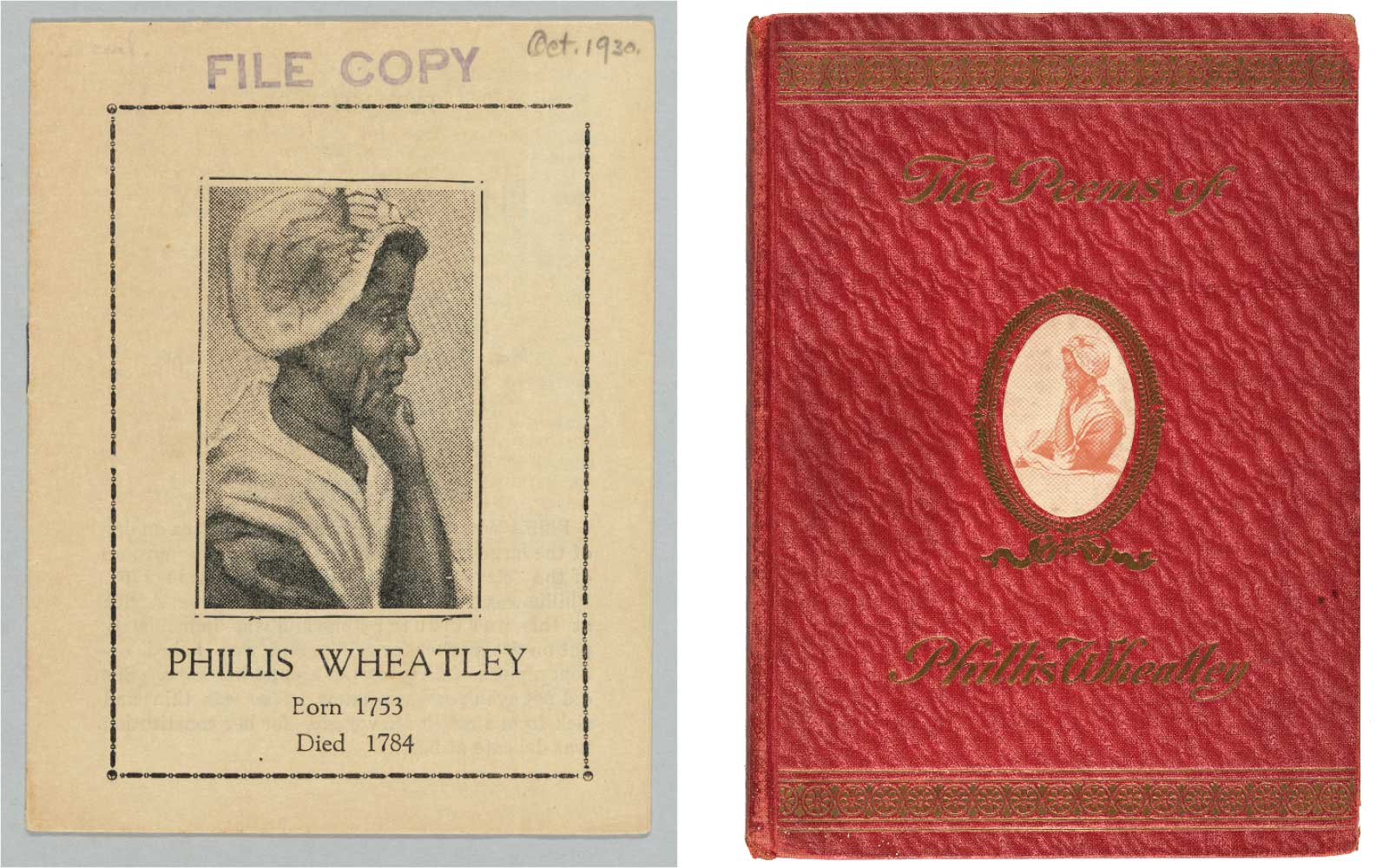 Phillis Wheatley poems