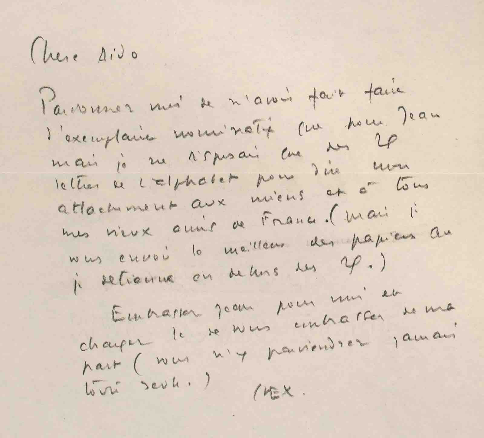 Part of the Saint-Exupéry lot at Dominic Winter