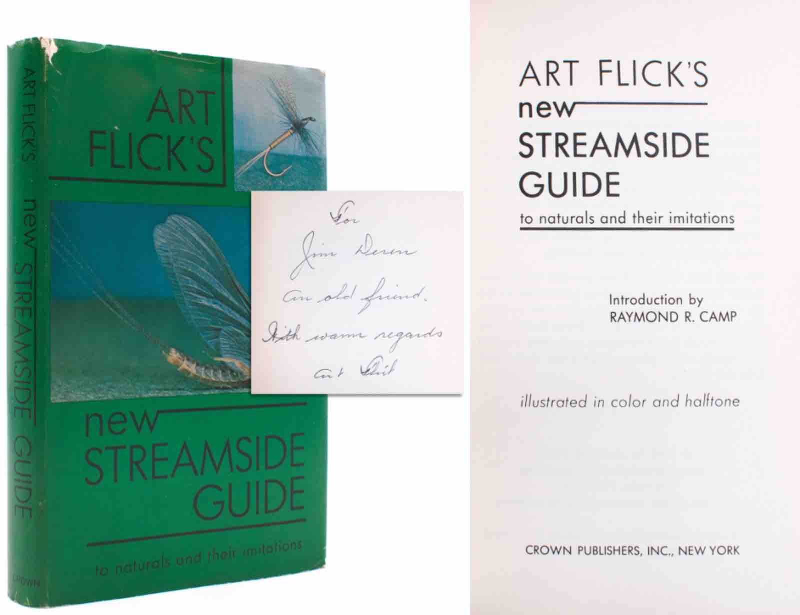 New Streamside Guide to Naturals and their Imitations by Art Flick