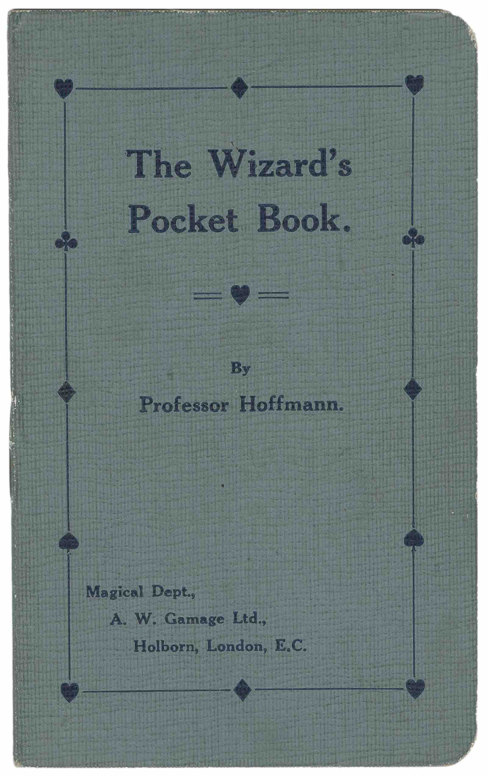 The Wizard's Pocketbook by Professor  Hoffmann