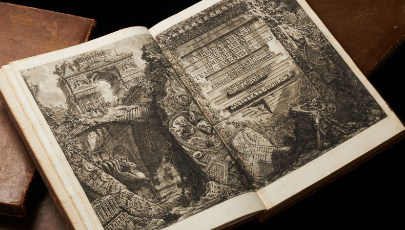 Giovanni Battista Piranesi, Le Antichità Romane, Rome 1756.