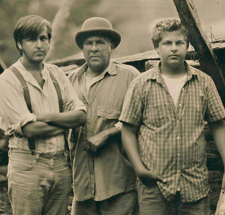 Sam, Jody, and Brandon Dole at Camp Tintype.