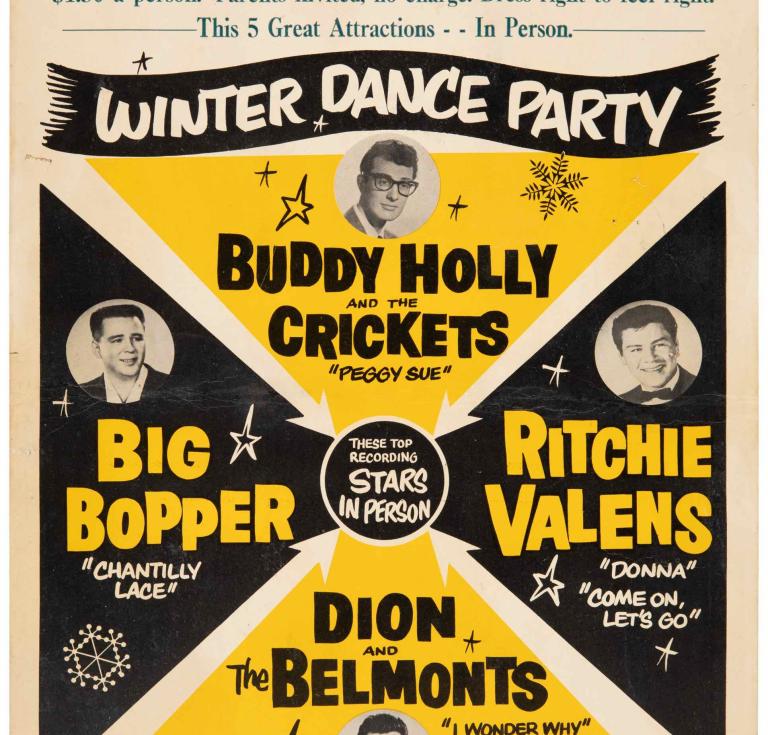 Buddy Holly poster