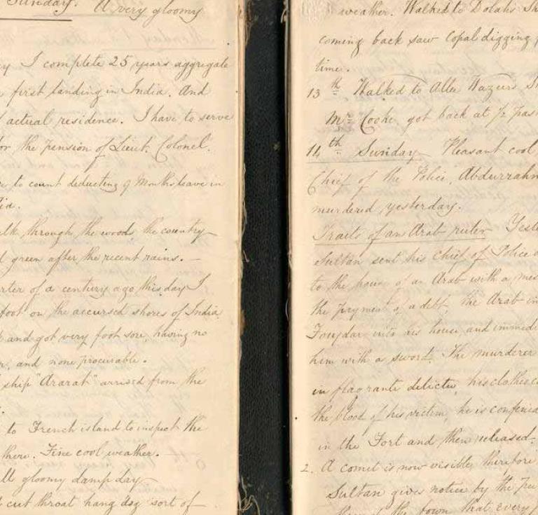 Christopher Palmer Rigby journal