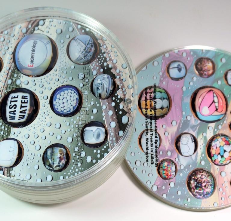 Working Upstream by artist Jim Oker