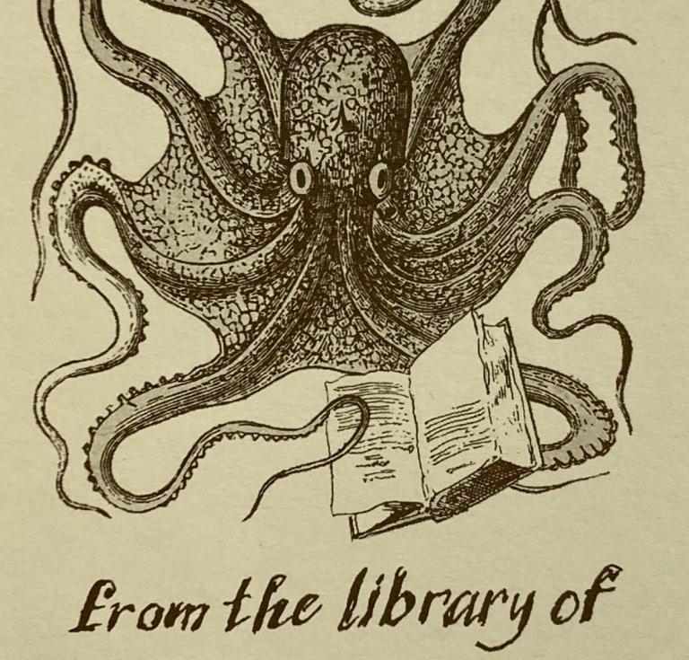 Oliver Sacks’ bookplate