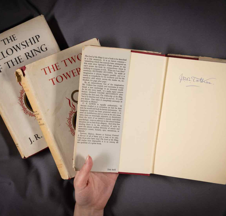 The Lord of the Rings trilogy at Forum Auctions