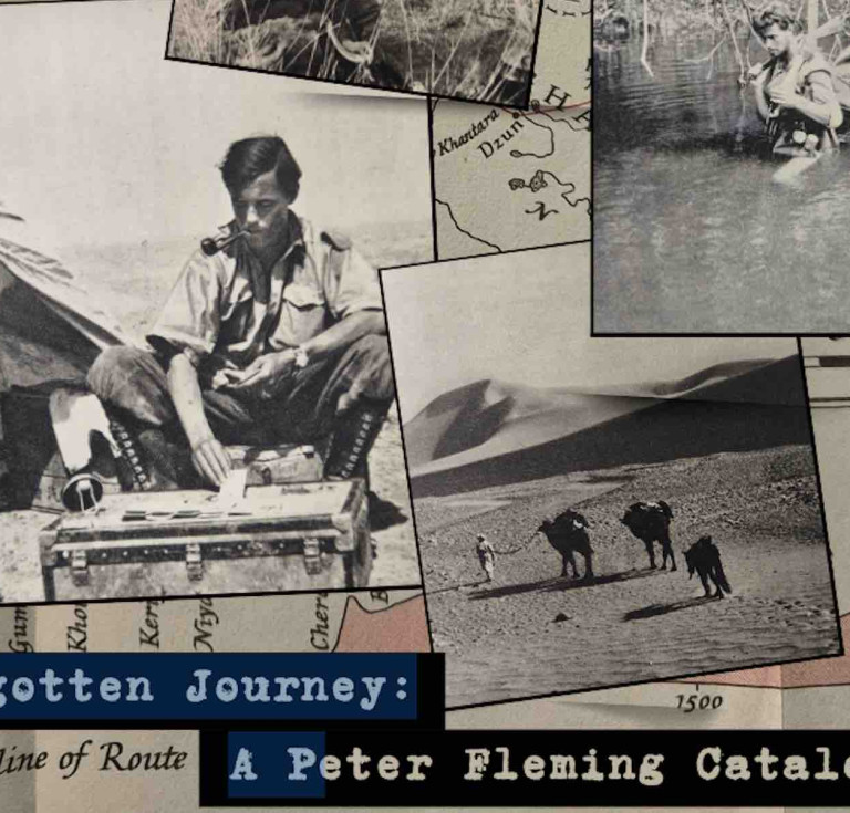 Fold The Corner Books's Forgotten Journey: A Peter Fleming Catalogue