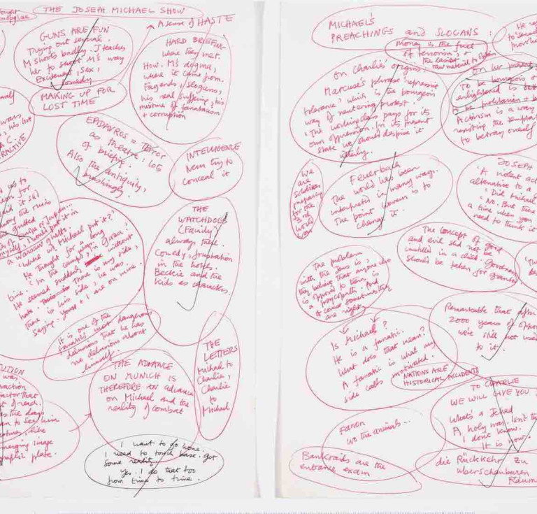 Notes for The Little Drummer Girl, 1980